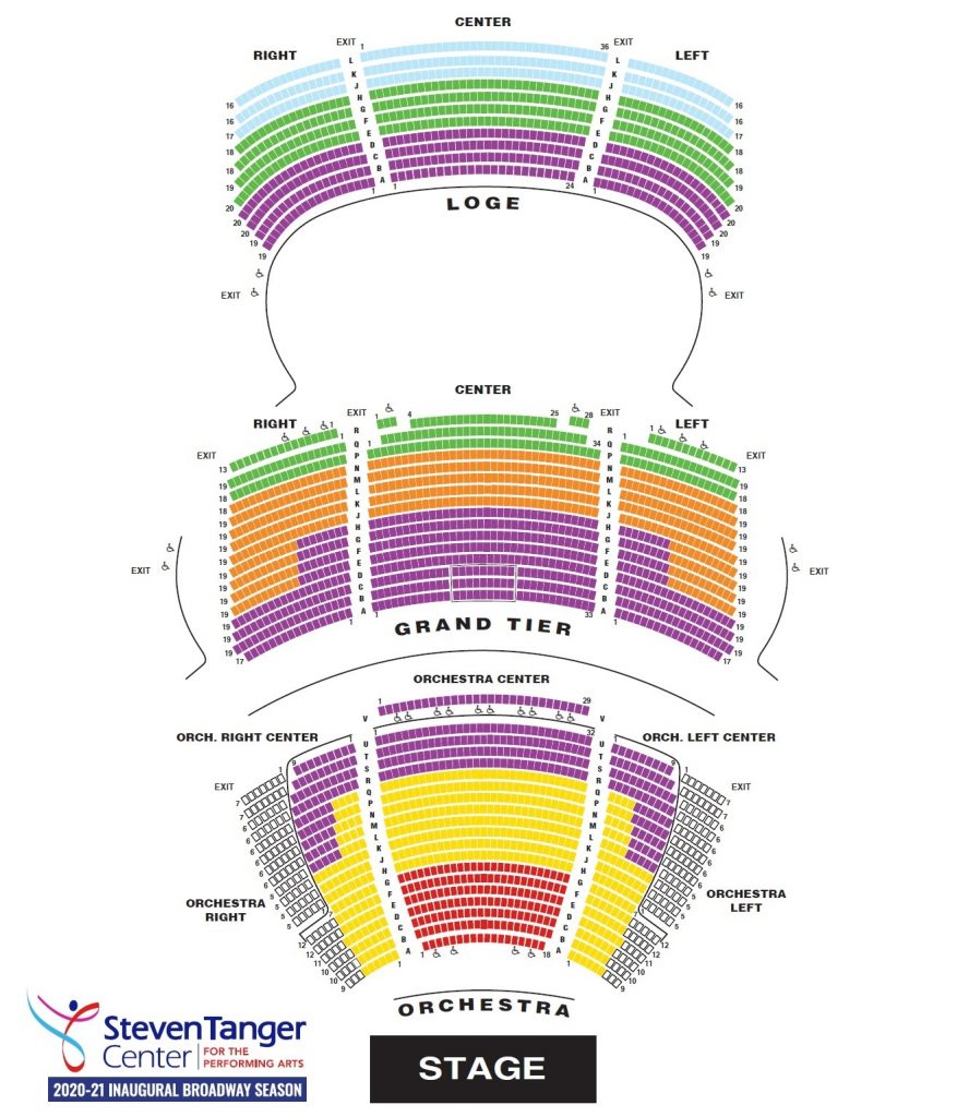 Broadway seating