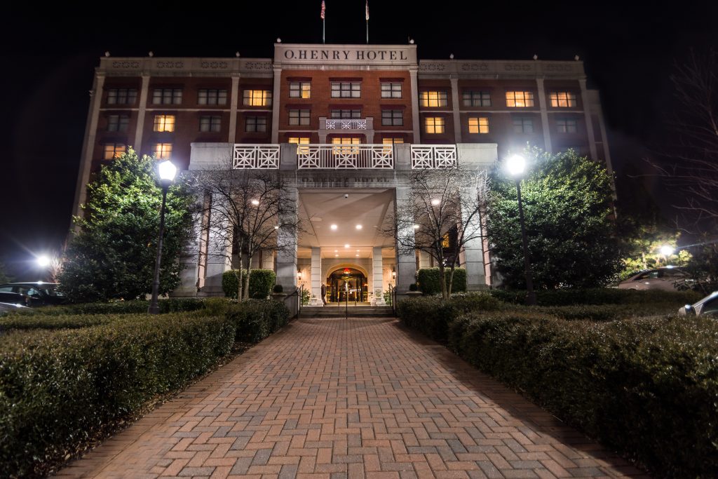 O.Henry Hotel Facade Night